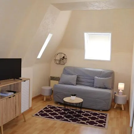 Studio In Villerssurmer With Wonderful Lake View And Balcony Daire